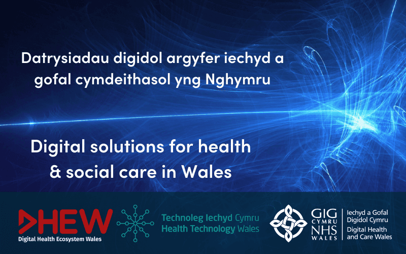 Recording of Digital Solutions for Health and Social Care in Wales ...